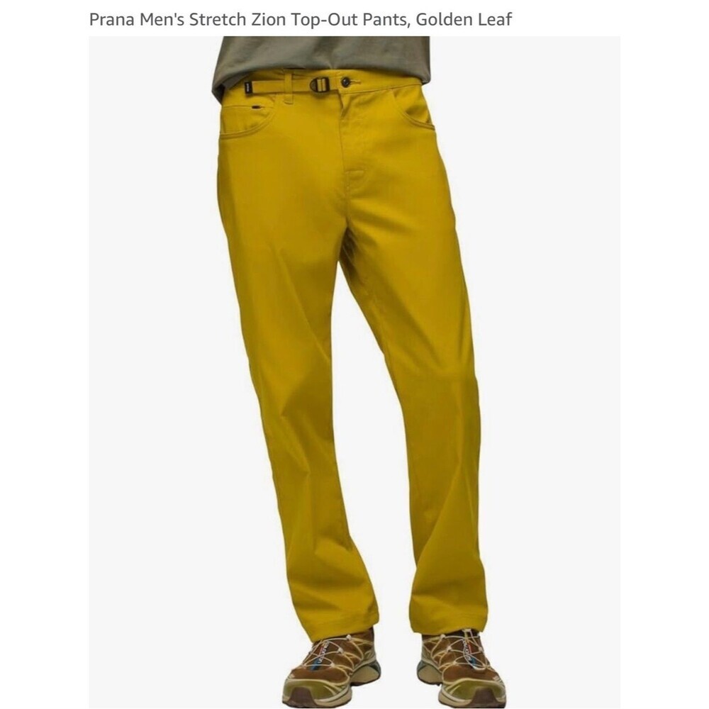 Prana Stretch Zion™ Top-Out Pants Size M
Color: Golden Leaf